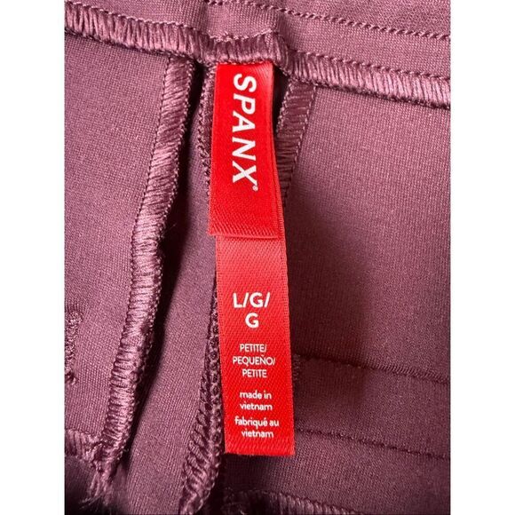 Spanx The Perfect Pant Kick Flare In Chianti Size L Petite - Picture 6 of 8